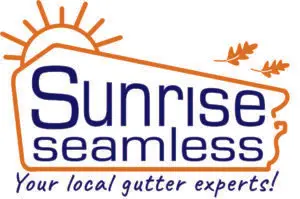 sunrise seamless gutter services logo